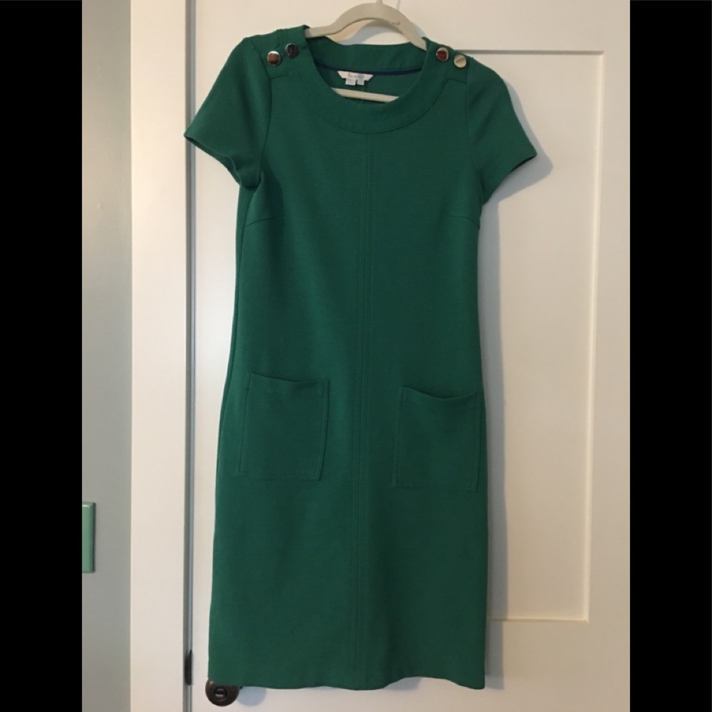 Boden ponte (ribbed) dress size 6 long